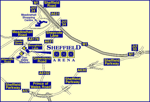 map of venue